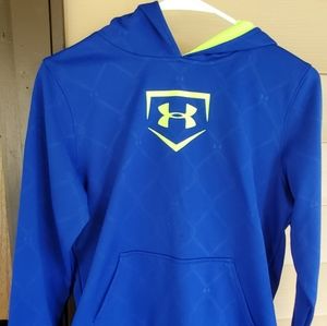 Under armour hoodie youth large